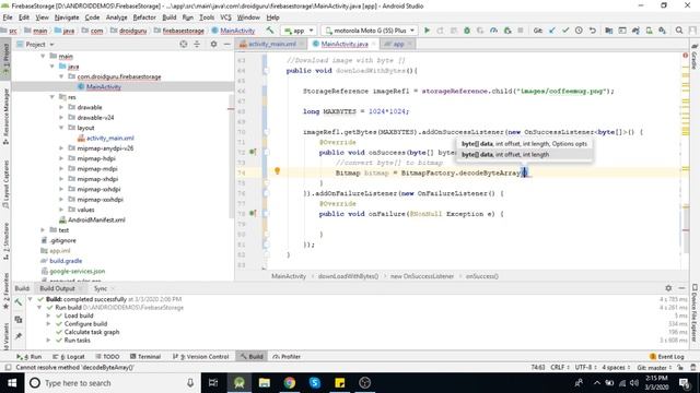 How To Download Image From Firebase Storage In Android Studio | Firebase | Android App Development смотреть онлайн