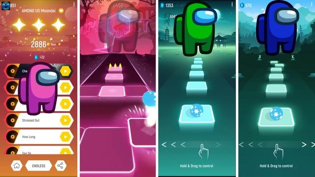 Among Us VS Among Us VS Among Us VS Among Us - Tiles Hop EDM Rush смотреть онлайн