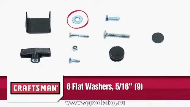 (2 из 6) Инструкция по сборке навеса для оператора Craftsman 24230