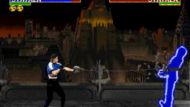 Ultimate Mortal Kombat 3 - Genesis & Mega Drive - Stryker - Fatality 1 смотреть онлайн