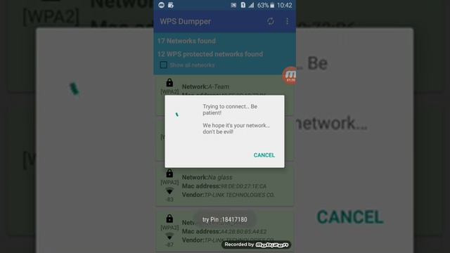 How to hack WiFi by wps dumper смотреть онлайн