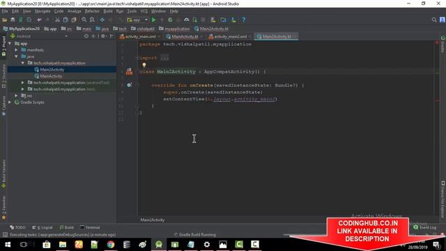 [ KOTLIN ] BACK BUTTON IN ACTION BAR/ TOOLBAR || UP BUTTON || ANDROID STUDIO TUTORIALS смотреть онлайн