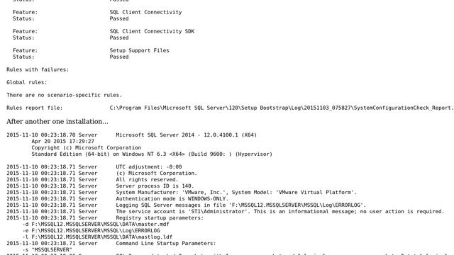 Databases: SQL Server failover cluster installation fails on primary node смотреть онлайн