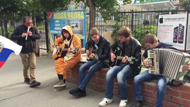 Чиж - Вечная молодость. 3 гитары, аккордеон и флейта. смотреть онлайн