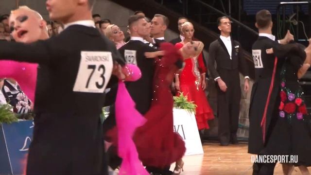 Dmitry Pleshkov - Anastasia Kulbeda RUS | Tango | 1/16 WDSF GrandSlam Standard | GOC 2017 смотреть онлайн