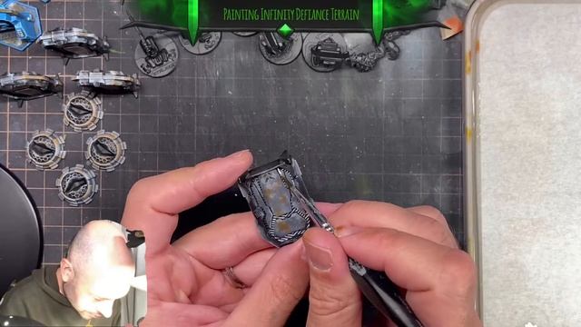 Painting Infinity Miniatures Live - Infinity Defiance Terrain смотреть онлайн