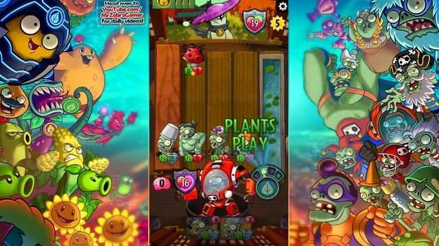 When Fungi Attack! - Plants vs. Zombies: Heroes Gameplay - Episode 28 смотреть онлайн