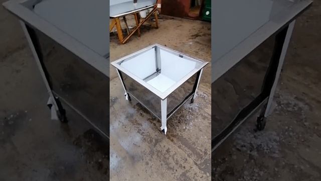 Нейтральное пищевое оборудование. Котломойка своими руками из нержавейки..! смотреть онлайн