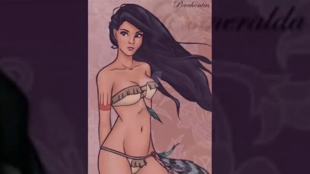 Disney Princesses as Lingerie Models смотреть онлайн