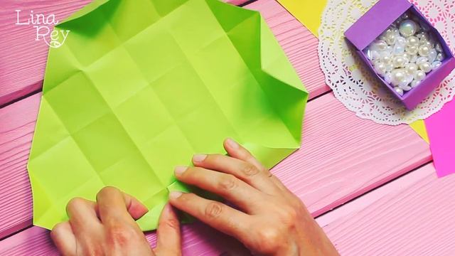 Оригами коробочка для мелочей смотреть онлайн