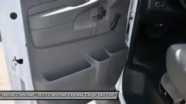 2013 CHEVROLET EXPRESS CARGO VAN Austin, TX D1115794 смотреть онлайн