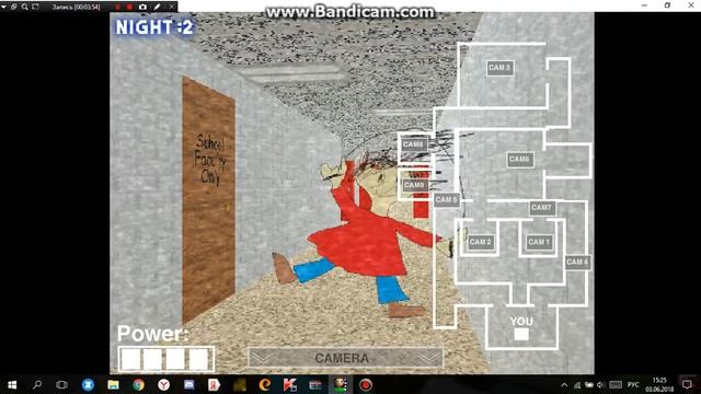 ШВАБРА НЕ БЕГАЙ! I Five nights at baldi FNABALDI смотреть онлайн