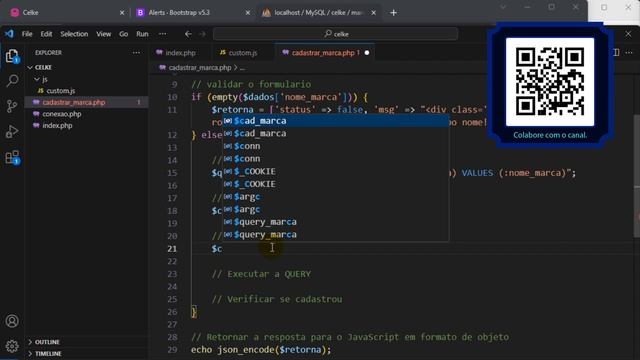 Como cadastrar novo option no campo select e atualizar a lista de option com JavaScript e PHP смотреть онлайн