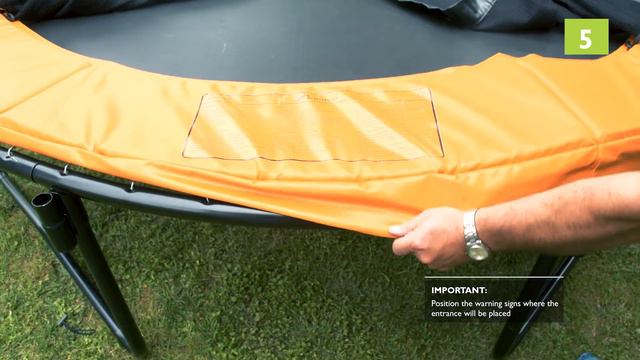 Orbit Pro trampoline - Installation video смотреть онлайн