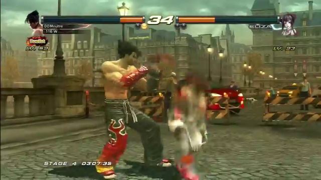 Tekken Revolution:Jin Kazama Gameplay смотреть онлайн