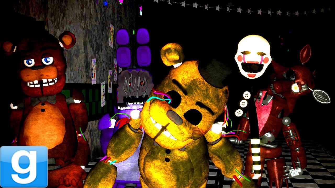 НОВАЯ СТРАШНАЯ ПИЦЦЕРИЯ В GMOD _ Five Nights At Freddy's 2 Garry's Mod смотреть онлайн
