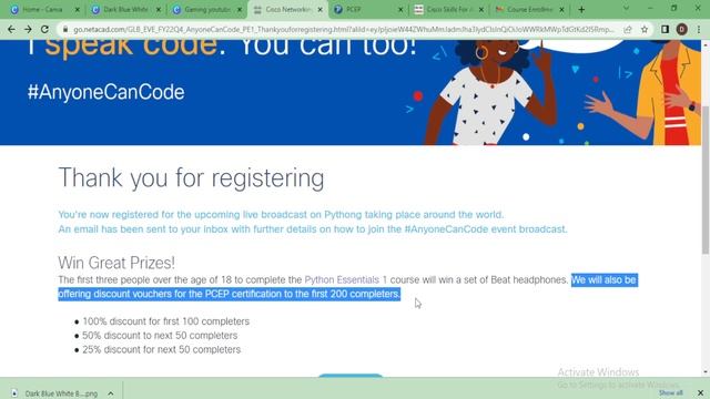 Cisco Launched FREE Python Professional Course With Certificate | Limited Time Offer | Free Cours смотреть онлайн