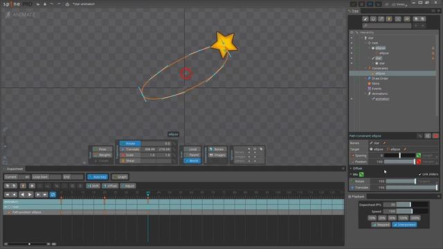 Spine 2D Tutorial for Beginners: Path Constraints Animation смотреть онлайн