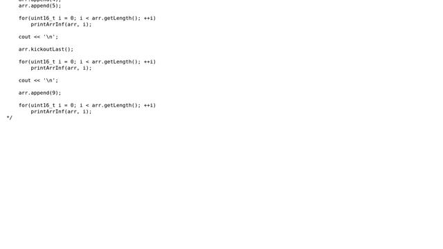 Code Review: C++ Dynamic Array Class Testing смотреть онлайн