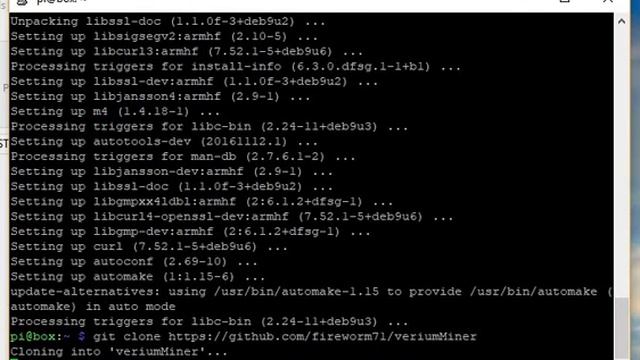 Raspberry pi 3 B+ CPU miner Verium mining смотреть онлайн