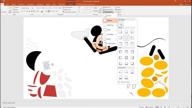 [How To] - Mickey Mouse - How to draw with power point (PPT) смотреть онлайн