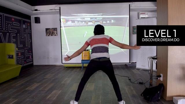 Goal Keeper ♦ kinect V2 ♦ GAME смотреть онлайн