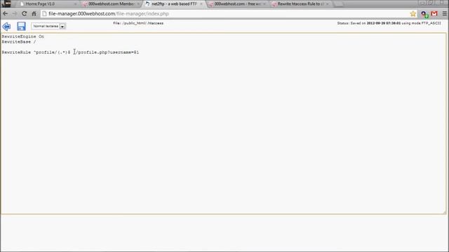 000webhost Tutorials - Rewrite URLs with .htaccess Rule_2 смотреть онлайн
