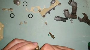 Сборка редуктора BRC genius MB 1200. Ремкомплект.