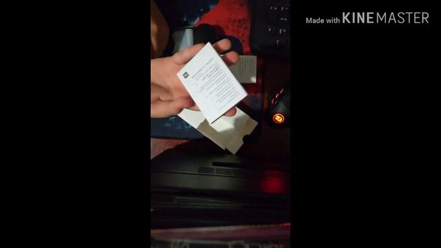 Первый Vlog и первая распаковка