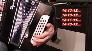 Вальс расставания (разбор на гармони)