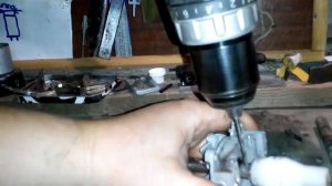 Электро триммер(газонокосилка) из БОЛГАРКИ своими руками или ремонт триммера часть 2