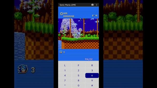 Sonic Mania J2ME (SHC2020) - Green Hill Zone Act 1 (Birthday Special) смотреть онлайн