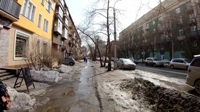 Novosibirsk - Walking Uritskogo street - Russia / Новосибирск 4К смотреть онлайн