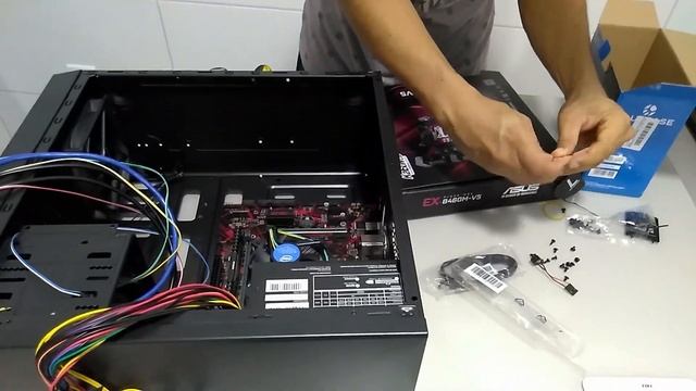Montagem PC com Intel Pentium Gold G6400 смотреть онлайн