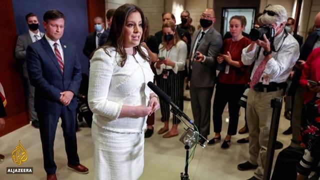 US Republicans elect Elise Stefanik to leadership role смотреть онлайн