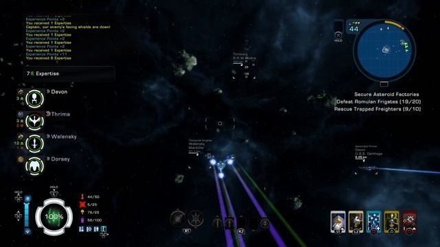 Star Trek Online I The Fast and the Flurrious I Romulan Imperial Minefield смотреть онлайн