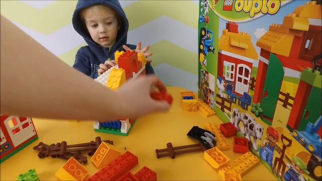 Lego DUPLO 10525 BIG FARM REVIEW ОГЛЯД КОНСТРУКТОР ЛЕГО ДУПЛО ФЕРМА ОБЗОР ЛЕГО ДУПЛО 10525 смотреть онлайн