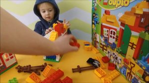 Lego DUPLO 10525 BIG FARM REVIEW ОГЛЯД  КОНСТРУКТОР ЛЕГО ДУПЛО ФЕРМА ОБЗОР ЛЕГО ДУПЛО 10525