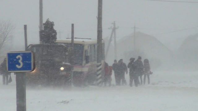 Поломка автобуса на трассе в Буковель смотреть онлайн