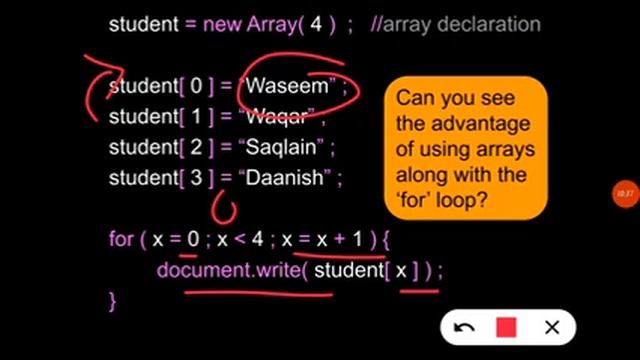 B.Sc 6th Semester | Web Programming | Arrays in Javascript. смотреть онлайн