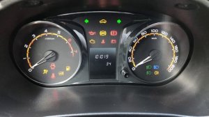 Самодиагностика щитка приборов | Лада Гранта FL