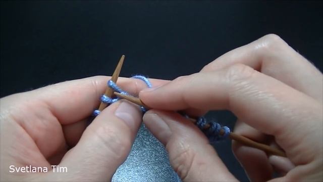 Ажурный край (кайма) зубчиками. Вязание спицами # 609 смотреть онлайн