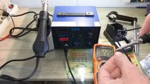 Паяльная станция WEP 852D++ обзор