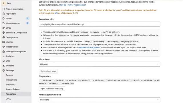 Mirroring a repo from Heptapod (or GitLab) to GitLab. смотреть онлайн