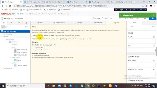 How to Add Background Image on logon Page in Oracle apex смотреть онлайн