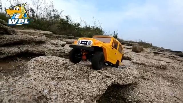 WPL Toyota FJ40 C34 official video! смотреть онлайн