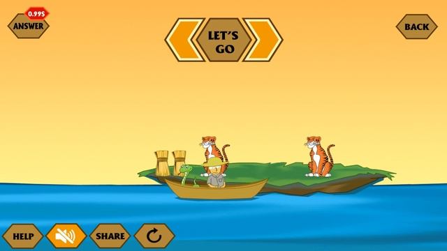 River crossing IQ game logic 22 solution смотреть онлайн