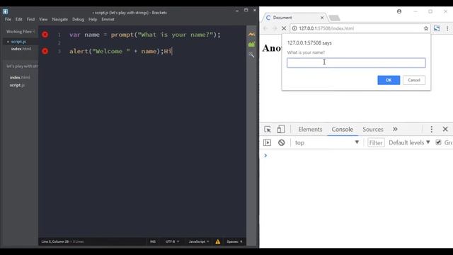 Let's play with strings in JavaScript смотреть онлайн