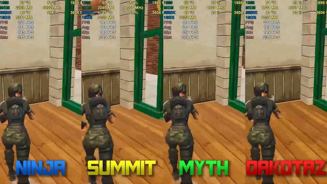 Fortnite Streamer Settings - GTX 1060 - 240fps - Ninja, Myth, Summit, Dakotaz смотреть онлайн