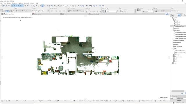 Matterport Point Cloud to ArchiCAD Workflow смотреть онлайн